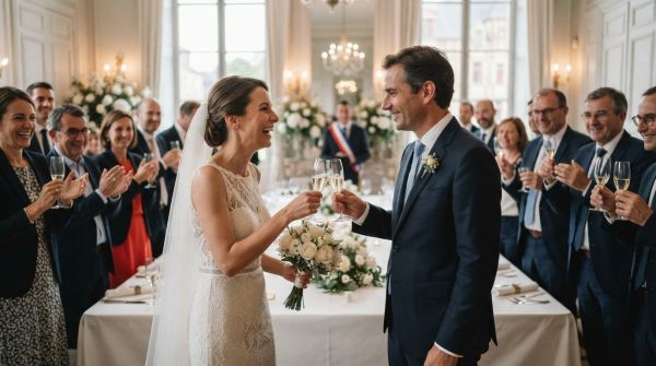 Les faits marquants du mariage de Stéphanie Lochard et François Baroin